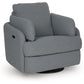 Alainmont Next-Gen Nuvella Swivel Power Recliner