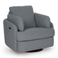Alainmont Next-Gen Nuvella Swivel Power Recliner