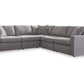 Modmax 5-Piece Next-Gen Nuvella™ Performance Fabric Modular Sectional