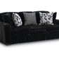 Midnight-Madness Sofa and Loveseat