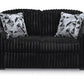 Midnight-Madness Sofa and Loveseat