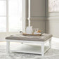 Kanwyn Upholstered Ottoman Coffee Table