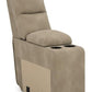 Next-Gen DuraPella Power Reclining Sectional Loveseat with Console
