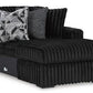 Midnight-Madness Sectional Sofa with Chaise