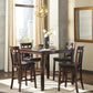 Bennox Counter Height Dining Table and Bar Stools (Set of 5)