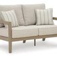 Hallow Creek Outdoor Loveseat with Cushion