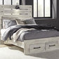 Cambeck Bed with 2 Storage Drawers