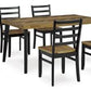 Blondon Dining Table and 6 Chairs (Set of 7)