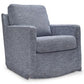 Nenana Next-Gen Nuvella Swivel Glider Accent Chair