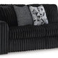Midnight-Madness Sectional with Chaise