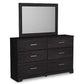 Belachime Dresser and Mirror