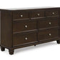 Danabrin Dresser and Mirror