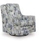Dustinford Swivel Glider Accent Chair