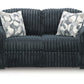 Midnight-Madness Sofa and Loveseat