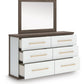Kendanport Dresser and Mirror