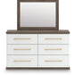 Kendanport Dresser and Mirror