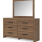 Broachmyn Dresser and Mirror