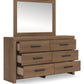 Broachmyn Dresser and Mirror