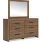 Broachmyn Dresser and Mirror