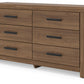 Broachmyn Dresser and Mirror