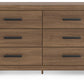 Broachmyn Dresser and Mirror