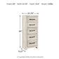 Cambeck Narrow Chest of Drawers