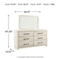 Cambeck Dresser and Mirror