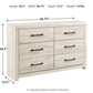 Cambeck Dresser and Mirror