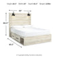Cambeck Bed with 2 Storage Drawers