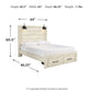Cambeck Bed with 2 Storage Drawers