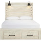 Cambeck Bed with 2 Storage Drawers