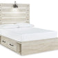 Cambeck Bed with 4 Storage Drawers