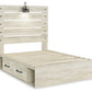 Cambeck Bed with 4 Storage Drawers
