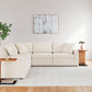 Modmax 5-Piece Next-Gen Nuvella™ Performance Fabric Modular Sectional