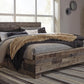 Derekson Bed with 2 Side Storage