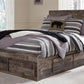 Derekson Youth Bed with 6 Storage Drawers