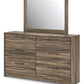 Elbrim Dresser and Mirror