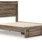 Elbrim Panel Storage Bed