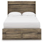 Elbrim Panel Storage Bed