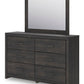 Hollivern Dresser and Mirror