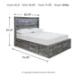Baystorm Storage Bed