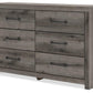 Graystorm Dresser and Mirror