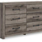 Graystorm Dresser and Mirror