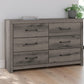 Graystorm Dresser and Mirror