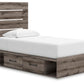 Graystorm Bed with Storage