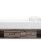 Graystorm Bed with Storage