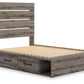Graystorm Bed with Storage