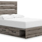Graystorm Bed with Storage