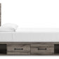 Graystorm Bed with Storage