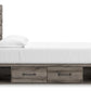 Graystorm Bed with Storage